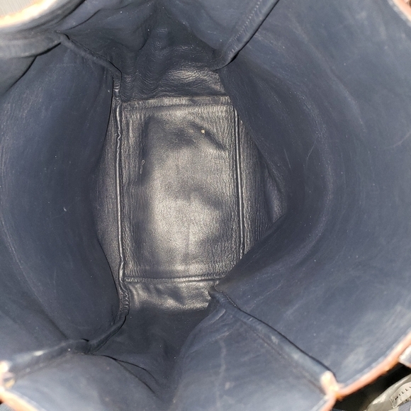 Derek Lam 10 Crosby Rust Orange Leather Calf Hair Tote Shoulder Bag Designer - Picture 11 of 12